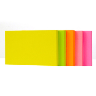 Samolepící bloček 125x76mm, 100 listů Easy D7004  Zelená