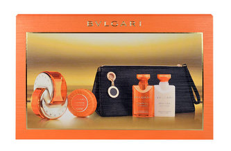 Bvlgari Omnia Indian Garnet toaletní voda 65 ml + tělové mléko 40 ml + sprchový gel 40 ml + mýdlo 50 g + kosmetická taška