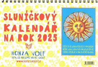 Sluníčkový kalendář 2025 - stolní
