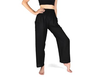 Kalhoty jóga SARUT, černé XL