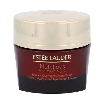 Estée Lauder Nutritious Noční pleťový krém Vitality8 50 ml Night Radiant Overnight Creme/Mask pro ženy