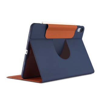 Pipetto Origami No5 Rotating Folio Case, dark blue - iPad Air 11 (2024) / iPad Air 10.9 (2022/2020)