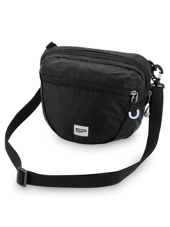 Spokey - CROCO Taška přes rameno 4 l - černá Spokey - CROCO Taška přes rameno 4 l - černá