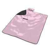 Plážová deka Bledě růžová: 200x140 cm