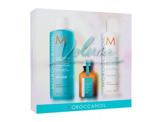 Moroccanoil Volume šampon Extra Volume Shampoo 250 ml + kondicionér Extra Volume Conditioner 250 ml + olej na vlasy Treatment Light 25 ml + tělové mléko Body Lotion 10 ml