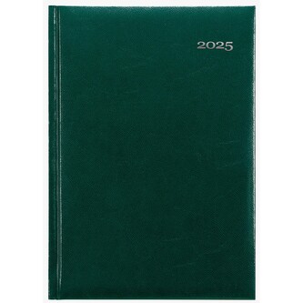 Diář denní A5 - Kronos zelený 2025, 14,8 × 21 cm