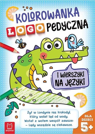 Kolorowanka logopedyczna i wierszyki na języki Kolorowanka logopedyczna i wierszyki na języki