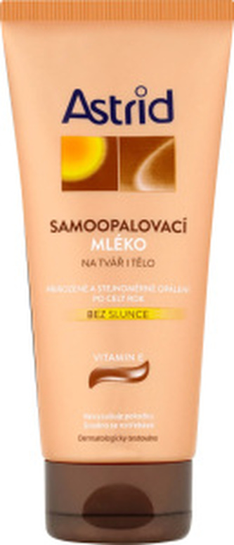 Astrid samoopalovací mléko, 200 ml