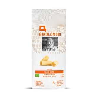 Těstoviny rigatoni semolinové 500 g BIO   GIROLOMONI