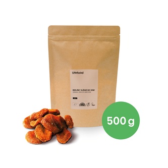 Meruňky sušené RAW 500 g BIO   LIFEFOOD