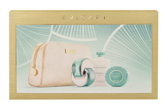Bvlgari Omnia Paraiba toaletní voda 65 ml + tělové mléko 75 ml + mýdlo 75 g + kosmetická taška