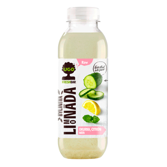 Limonáda okurka, citrón a máta 500 ml   UGO