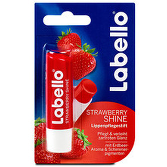 Labello Strawberry Shine Balzám na rty 5,5 ml pro ženy