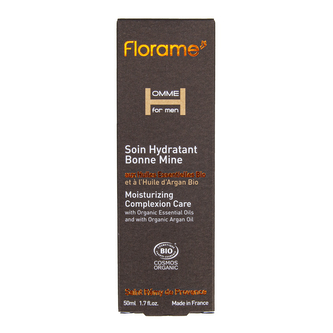 Hydratační péče o pleť HOMME s arganovým olejem 50 ml BIO   FLORAME