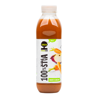 Šťáva 100% mrkev a jablko 750 ml   UGO