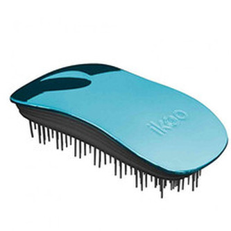 Ikoo Metallic Kartáč na vlasy Home 1 ks Pacific Black pro ženy