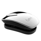 Ikoo Metallic Kartáč na vlasy Pocket 1 ks Oyster Black pro ženy