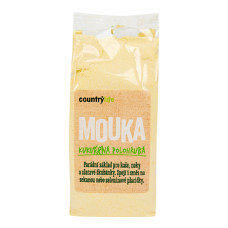 Mouka kukuřičná polohrubá 400 g   COUNTRY LIFE