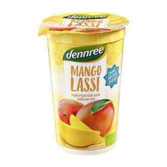 Nápoj lassi s mangovým pyré vegan 230 ml BIO   BIEDERMANN