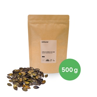 Semínka dýňová RAW 500 g BIO   LIFEFOOD