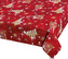 Ubrus  VÁNOCE - Stromek vánoční zlatá, červená - 120x140 cm