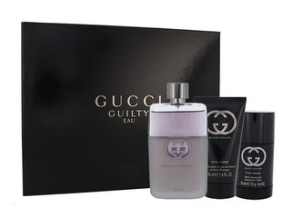 Gucci Gucci Guilty Eau Pour Homme toaletní voda 90 ml + deostick 75 ml + sprchový gel 50 ml