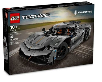 LEGO® Technic 42173 Šedé hyperauto Koenigsegg Jesko Absolut