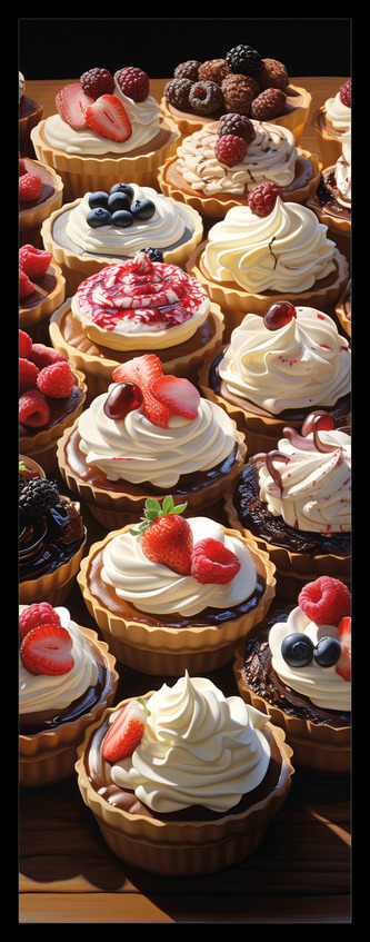 Sběratelská záložka - Dezerty 3