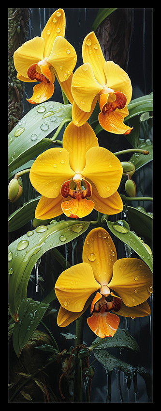 Sběratelská záložka - Orchideje 2