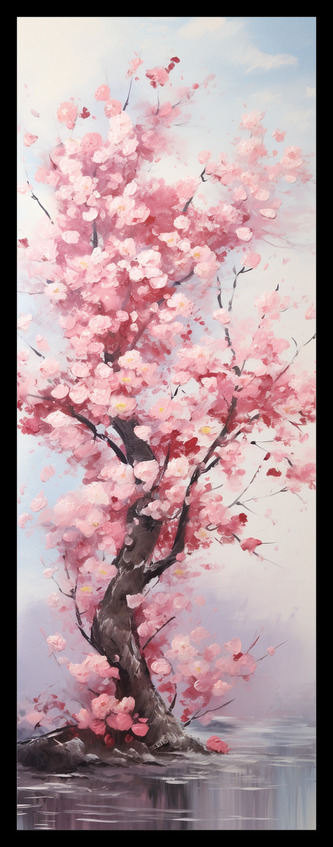 Sběratelská záložka - Stromy v květu 1