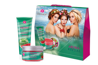 Dermacol Aroma Ritual sprchový gel 250 ml + tělový peeling 200 g