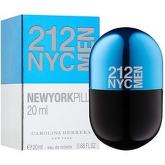 Carolina Herrera 212 NYC Men Toaletní voda Pills 20 ml pro muže