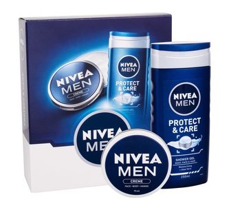 Nivea Men Protect & Care sprchový gel Men Protect & Care 250 ml + univerzální krém Men Creme 75 ml