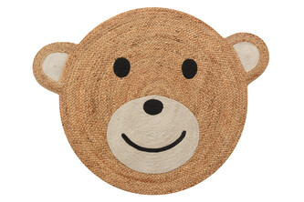 Jutový kulatý koberec BOHO - MONKEY 52433 O 100 cm Mybesthome