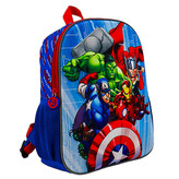 Dětský batoh Marvel: Avengers (objem 9 litrů|26 x 32 x 11 cm) modrý polyester