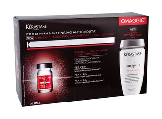 Kérastase Spécifique kúra na vlasy Cure Anti-Chute Intensive Aminexil 30 x 6 ml + šampon Bain Prevention Frequent Use 250 ml