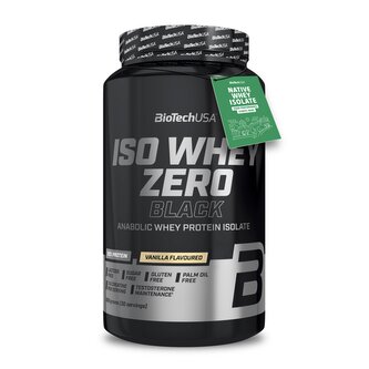 BioTech Iso Whey Zero Black 908 g vanilla (vanilka) BioTech Iso Whey Zero Black 908 g vanilla (vanilka)