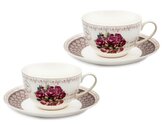 Šapo 280ml porcelán sada 2ks  KVĚT RŮŽE