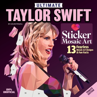 Ultimate Taylor Swift Sticker Mosaic Art Ultimate Taylor Swift Sticker Mosaic Art