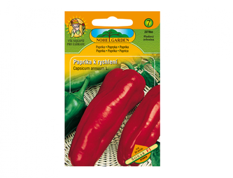 Paprika zeleninová k rychlení F1, červená