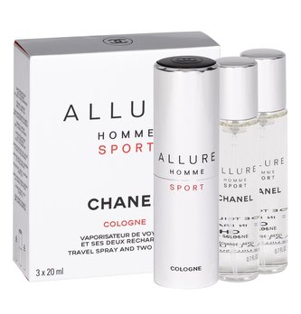 Chanel Allure Homme Sport Cologne Kolínská voda 3x20 ml Twist and Spray pro muže