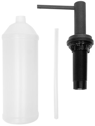 Dávkovač saponátu 500ml granit black DS500bc