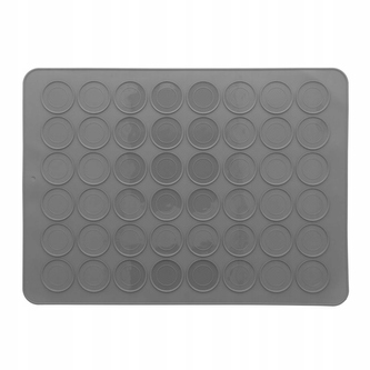 Silikonová podložka na výrobu makronek - 48ks