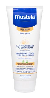 Mustela Bébé Tělové mléko Nourishing Lotion With Cold Cream 200 ml pro děti