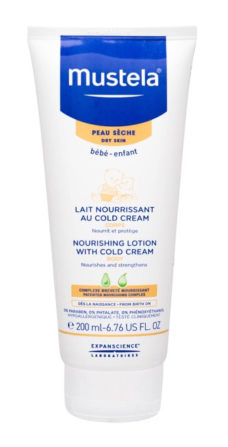 Mustela Bébé Tělové mléko Nourishing Lotion With Cold Cream 200 ml pro děti