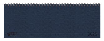 Tischkalender quer Professional Premium 2025 dunkelblau