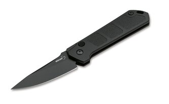Böker Plus 01BO951 Kihon Auto All Black automatický taktický nôž 8 cm, čierna, hliník