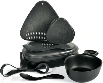 Light My Fire 2418411010 Outdoor MealKit 8-dielna súprava riadu do prírody, čierna