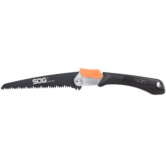 SOG-F10N-CP  FOLDING SAW skladacia pílka 21 cm, TPR, čierna, nylonové puzdro