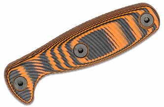 ESEE XAN2-HANDLE 3D rukoväť pre XANCUDO, čierno-oranžová, G10, bez otvoru